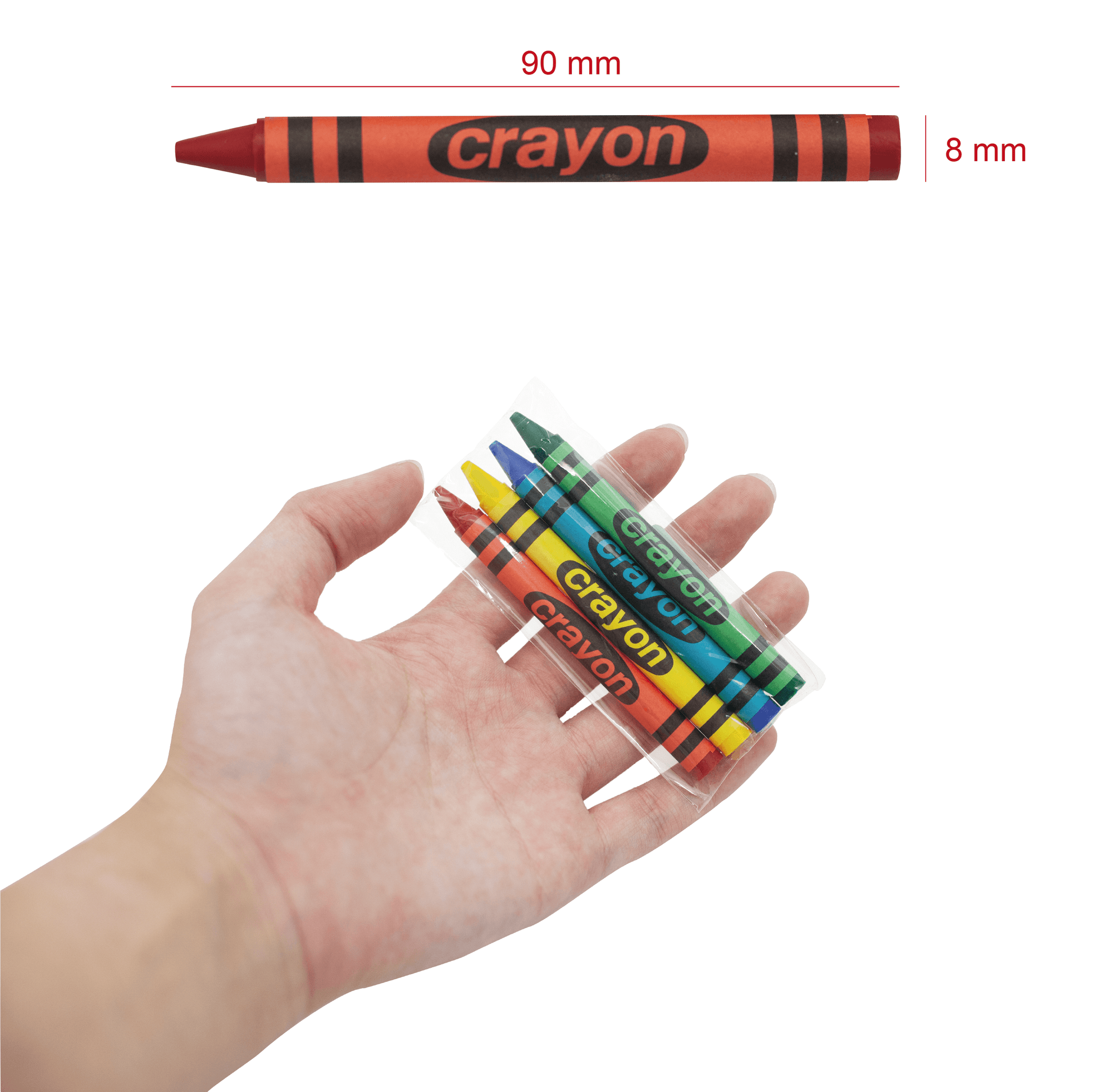 4 Color Crayons 20 Sets