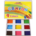 144 Rainbow Crayons