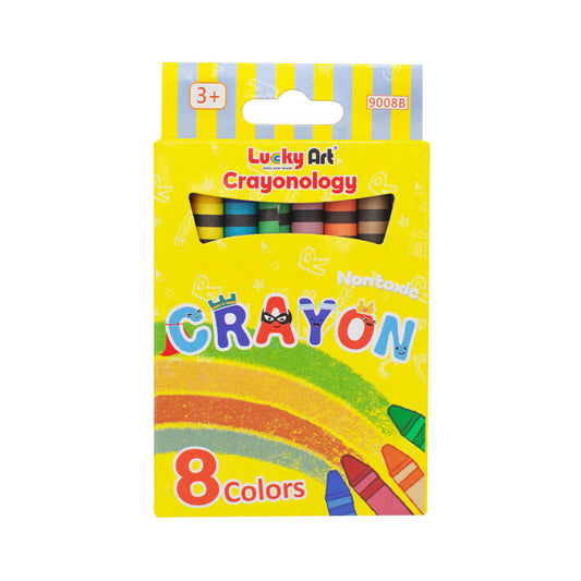 8 Color Crayons