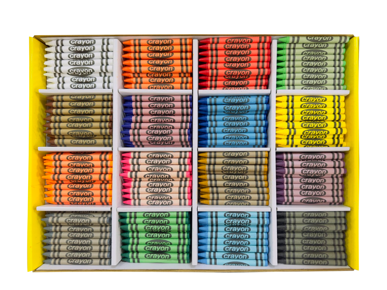 Wrapped Bulk Crayons- 800 Ct Bulk PackWrappedW Bulk Crayons-