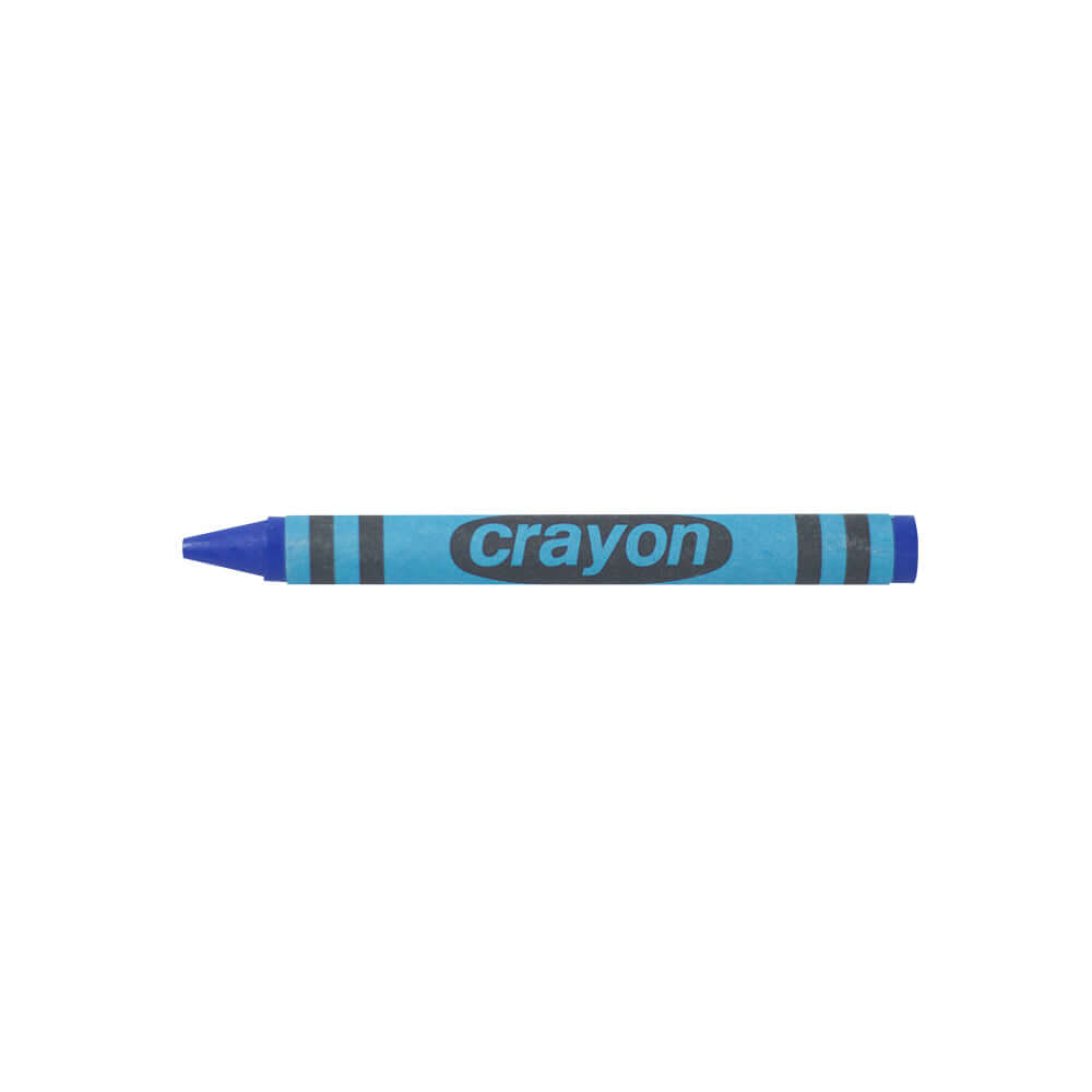 80 Blue Crayons Bulk Single Color Crayon Refill-Regular Size 5/16
