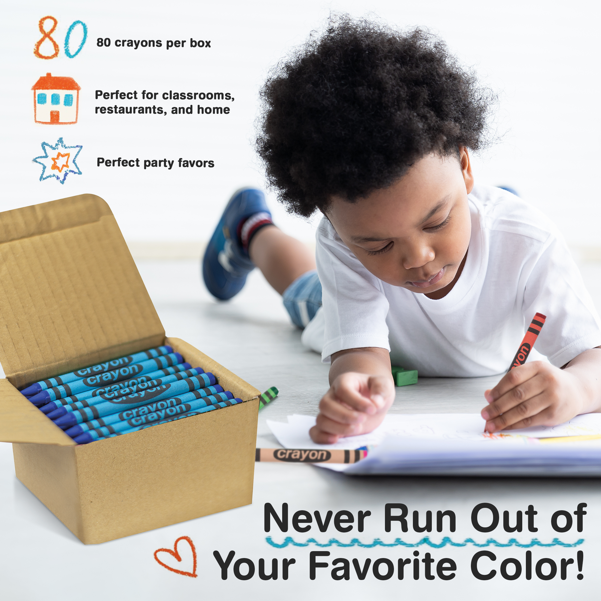 Single Use Crayons