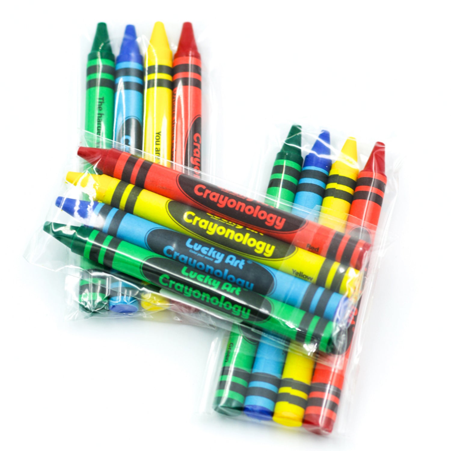4 Color Crayons 80 Sets (320 count)