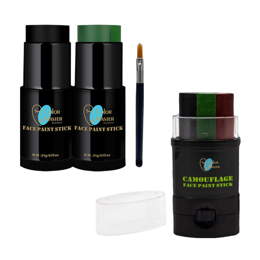 [Website Exclusive] Camo Face Paint Stick Bundle
